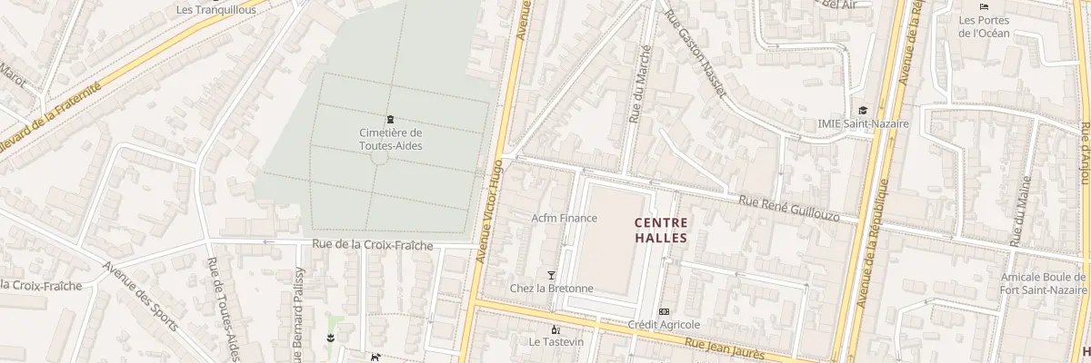 Plan du 55 Rue René Guillouzo à Saint-Nazaire