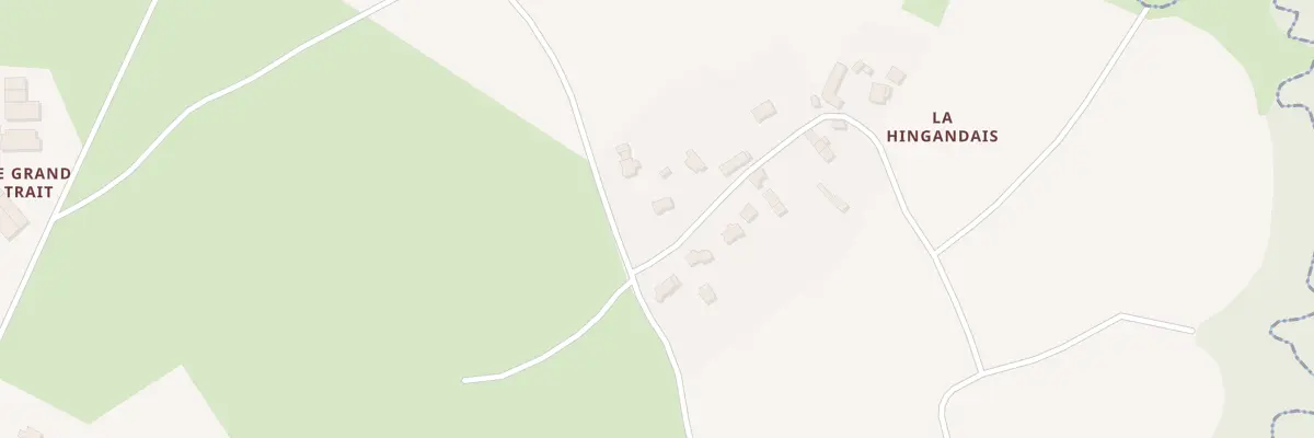 Plan du 3 La Hingandais à Plancoët