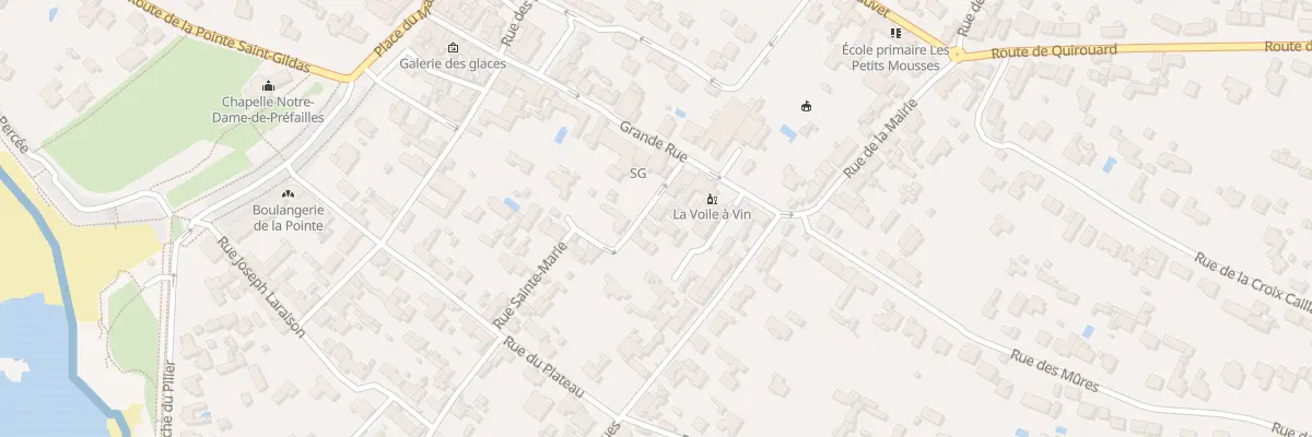 Plan du 1B Rue Sainte Marie à Préfailles