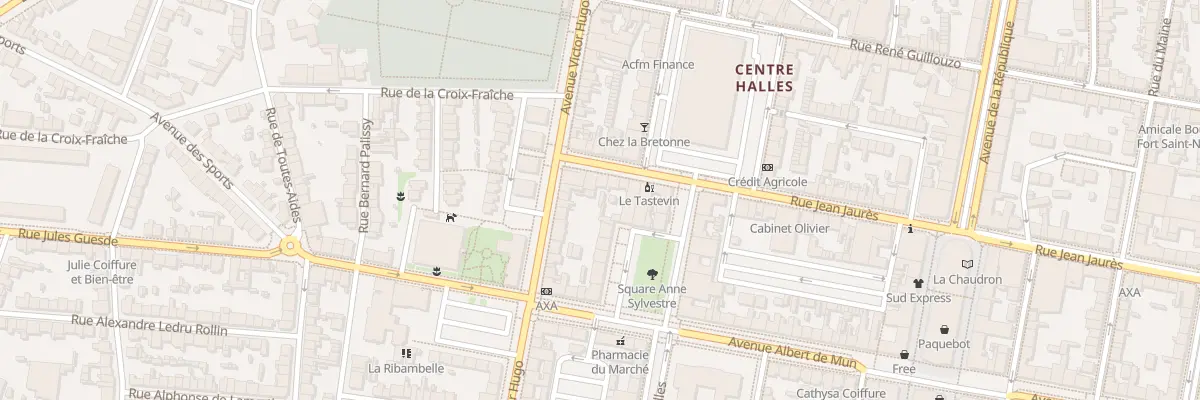 Plan du 95 Rue Jean Jaurès à Saint-Nazaire