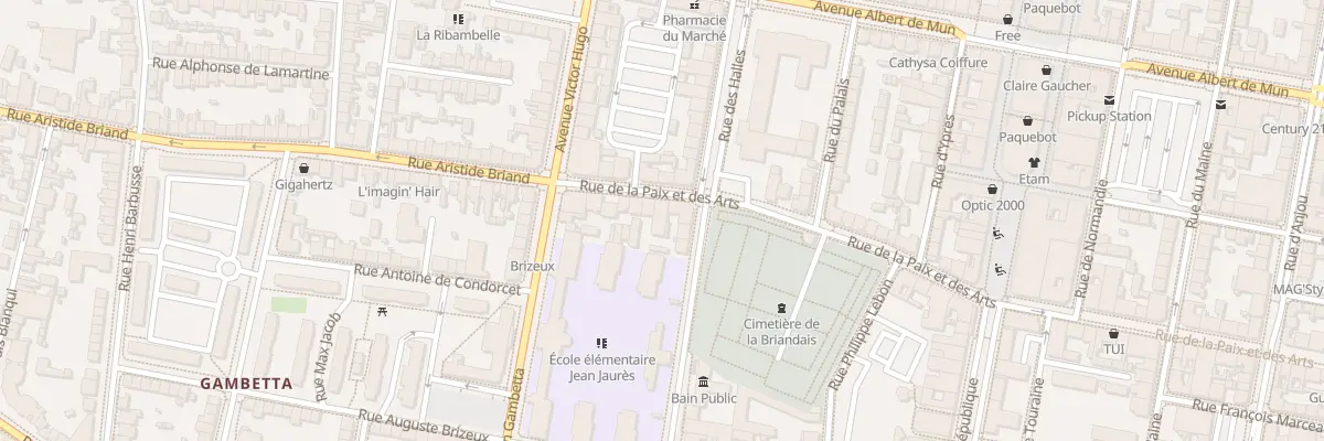 Plan du 51 Rue de la Paix et des Arts à Saint-Nazaire