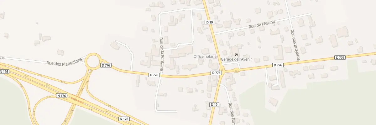 Plan du 5 Rue de la Libération à Plélan-le-Petit