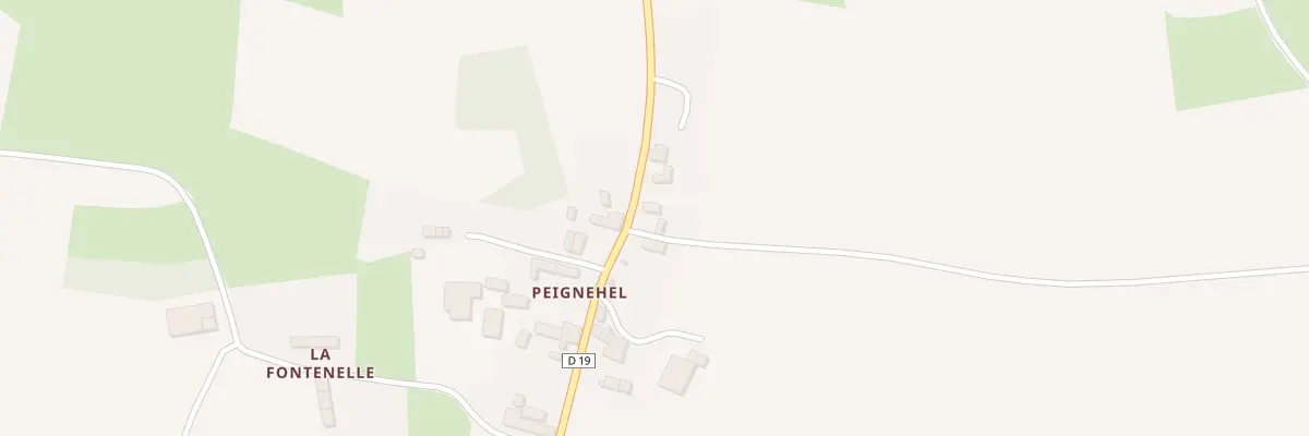 Plan du 3 Peignehel à Saint-Michel-de-Plélan