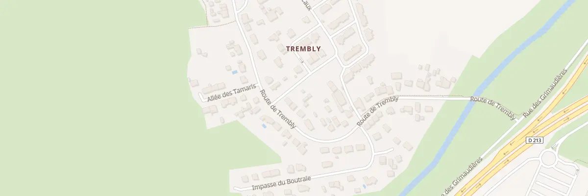 Plan du 40 Rte de Trembly à Trignac