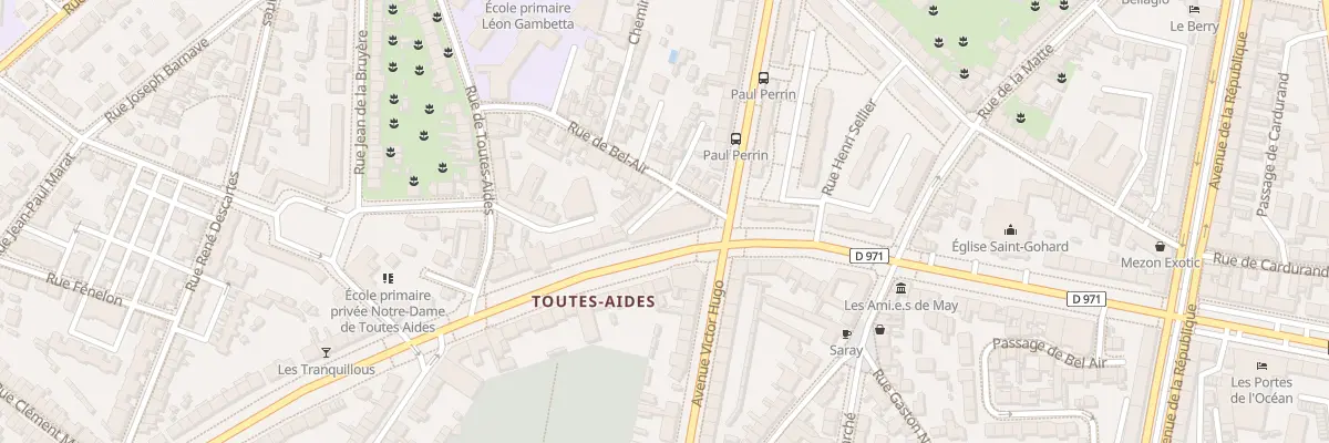 Plan du 2 Bd de la Fraternité à Saint-Nazaire