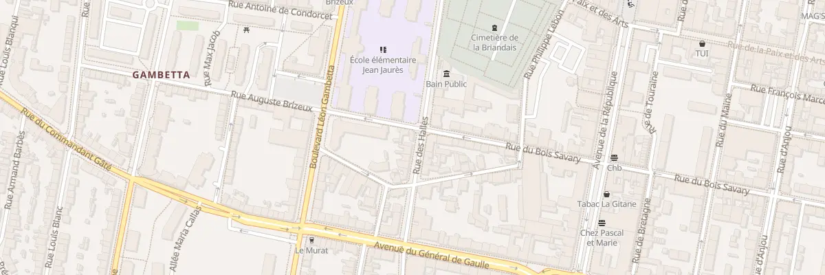 Plan du 77 Rue du Bois Savary à Saint-Nazaire