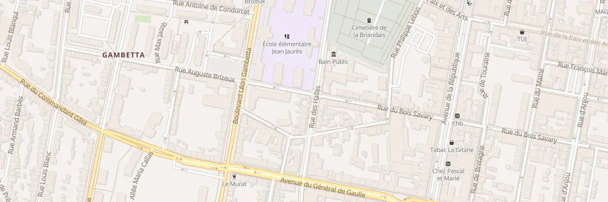 Plan du 79 Rue du Bois Savary à Saint-Nazaire