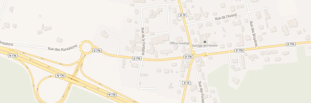 Plan du 5B Rue de la Libération à Plélan-le-Petit