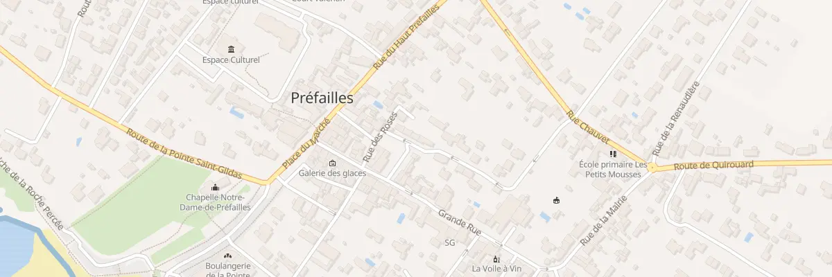 Plan du 24 Rue du Grand Morpot à Préfailles
