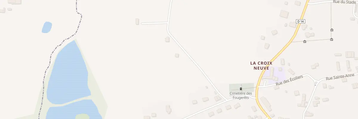 Plan du 5 La Morissais aux Fougerêts