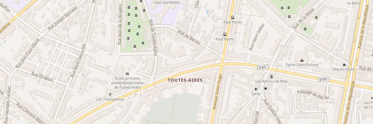 Plan du 6 Bd de la Fraternité à Saint-Nazaire