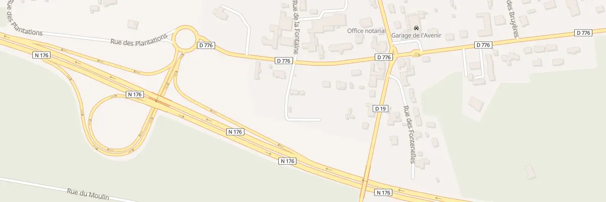 Plan du 4 Rue de la Libération à Plélan-le-Petit