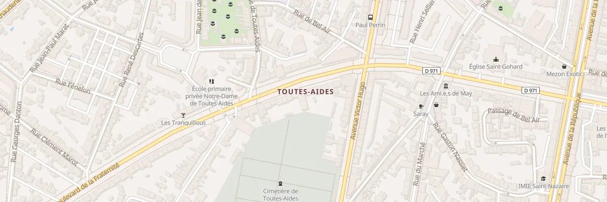 Plan du 13 Bd de la Fraternité à Saint-Nazaire
