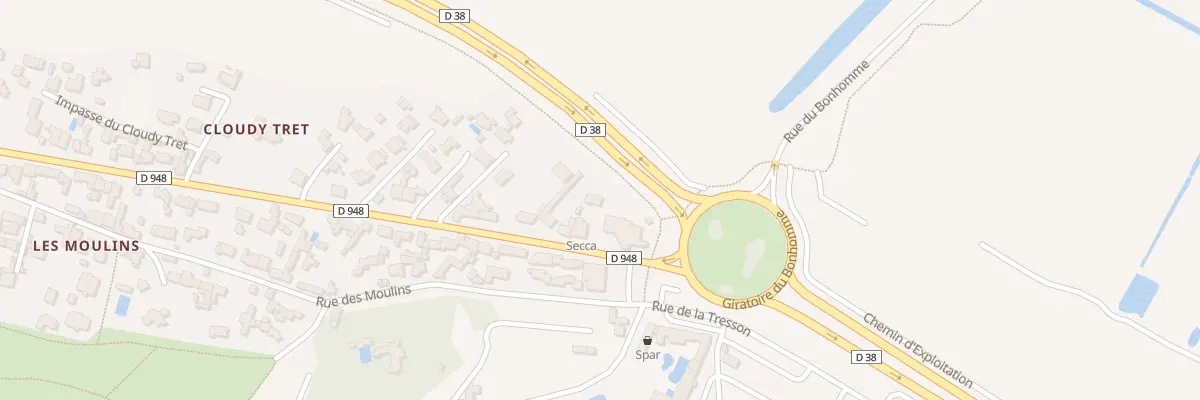 Plan du 163B Rue Nationale à La Guérinière