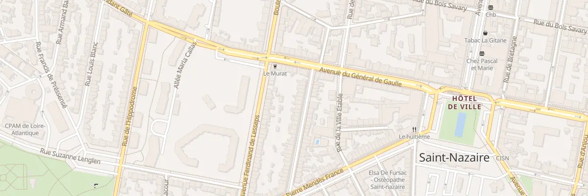 Plan du 103 Av de Béarn à Saint-Nazaire
