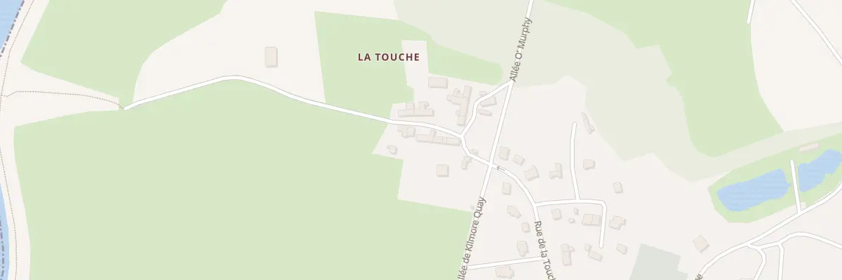 Plan du 23 La Touche à Créhen