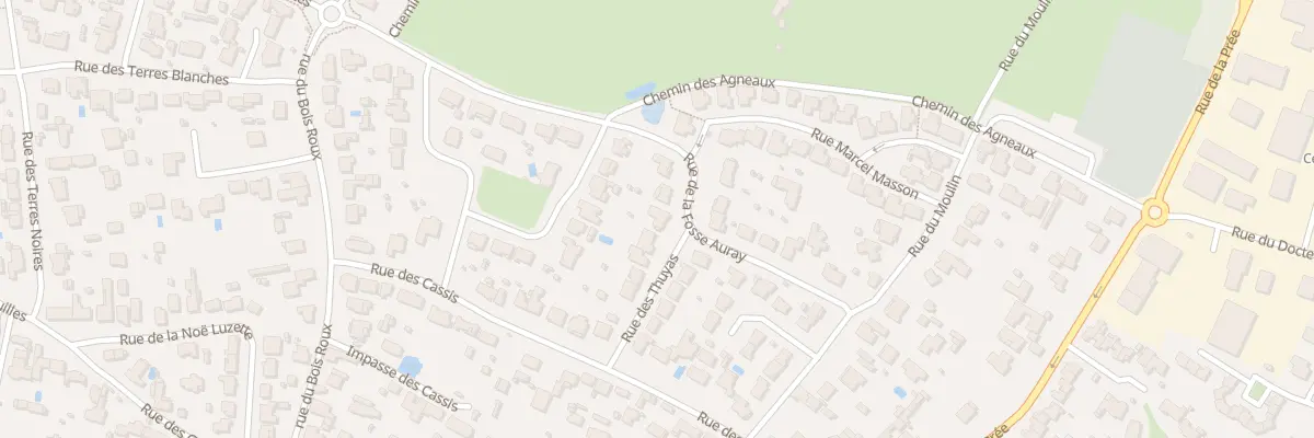 Plan du 13 Rue de la Fosse Auray à Préfailles