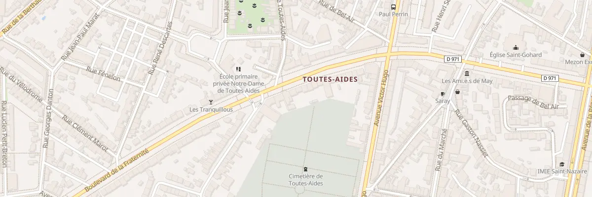 Plan du 23 Bd de la Fraternité à Saint-Nazaire