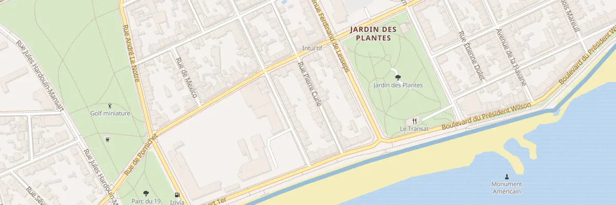 Plan du 19 Rue Pierre Curie à Saint-Nazaire