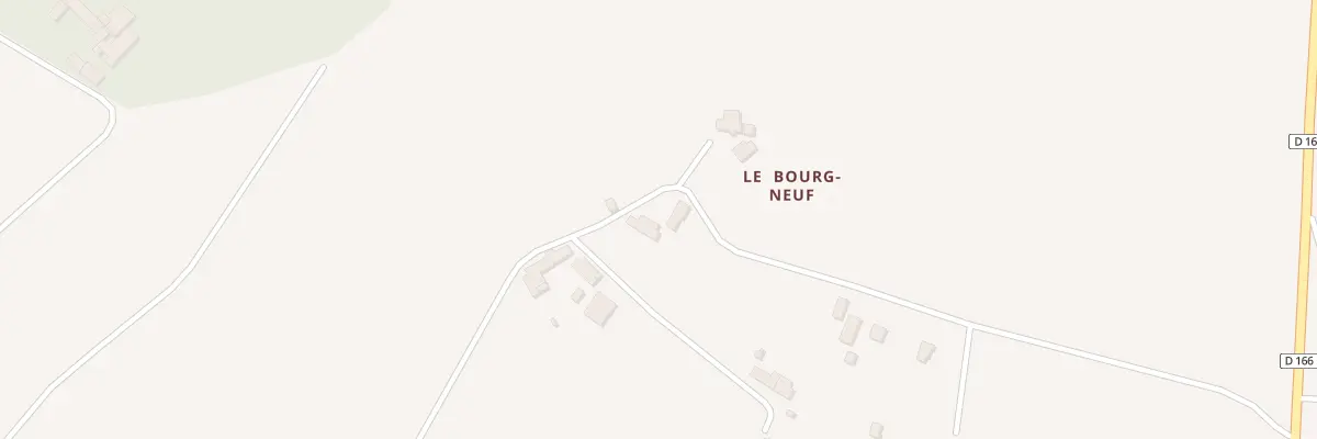 Plan du 7 Le Bourg Neuf à Gaël