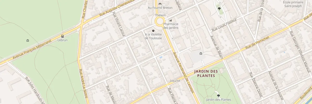 Plan du 6 Rue Désirée Tartoué à Saint-Nazaire