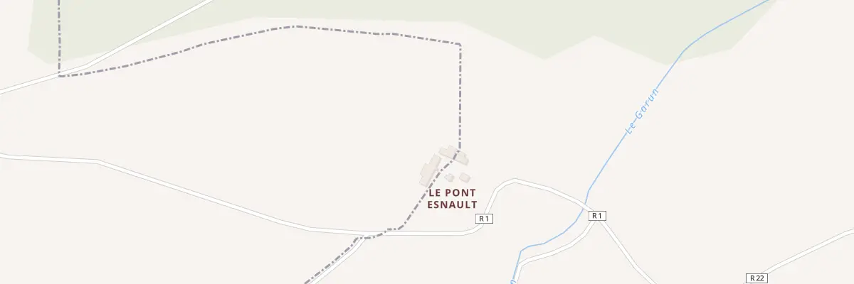 Plan du 21 Le Pont Esnault à Loscouët-sur-Meu