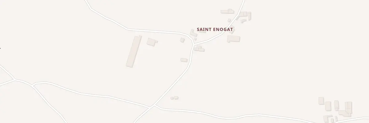 Plan du 1 Saint Enogat à Plumaugat