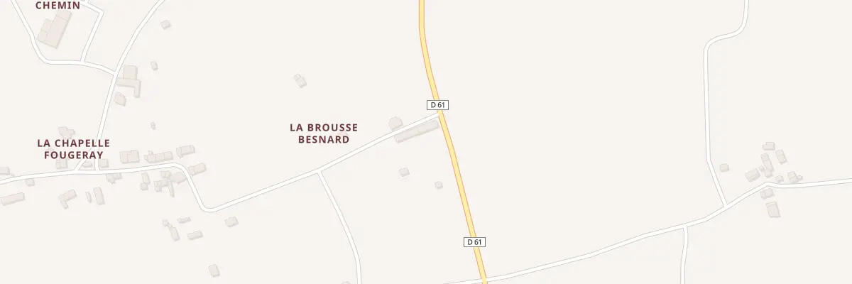 Plan du 5127 La Brousse Besnard à Trédias