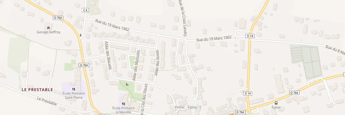 Plan du 5 Res La Croix Landry à Peillac