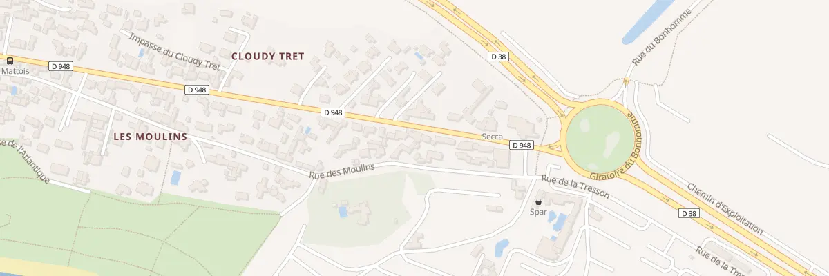 Plan du 104 Rue Nationale à La Guérinière