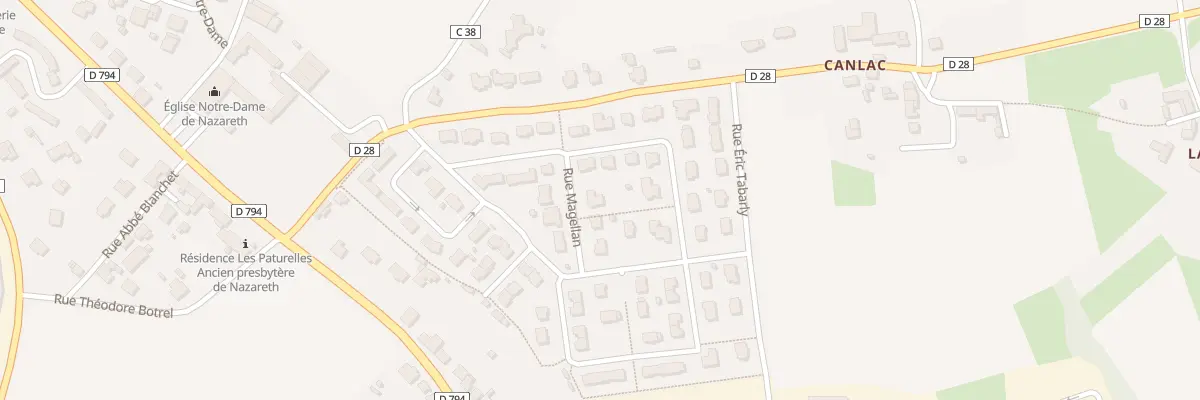 Plan du 1 Rue Magellan à Plancoët