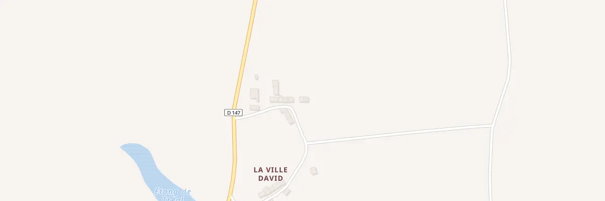 Plan du 11 La Ville David à Tréal