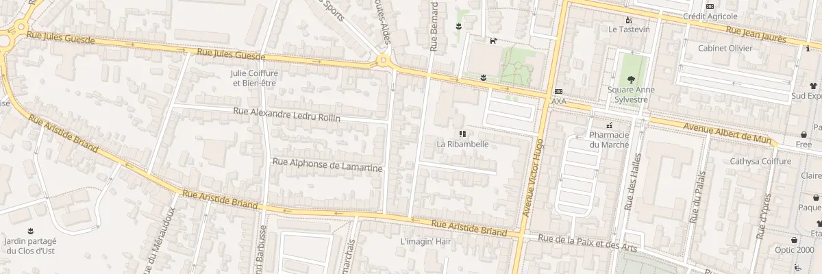 Plan du 15 Rue Louise Michel à Saint-Nazaire