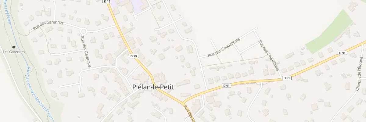 Plan du 5 Rue de la Métairie à Plélan-le-Petit