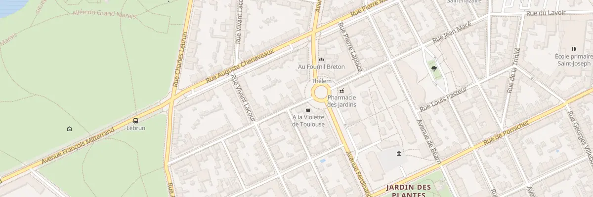 Plan du 50 Rue Jean Macé à Saint-Nazaire