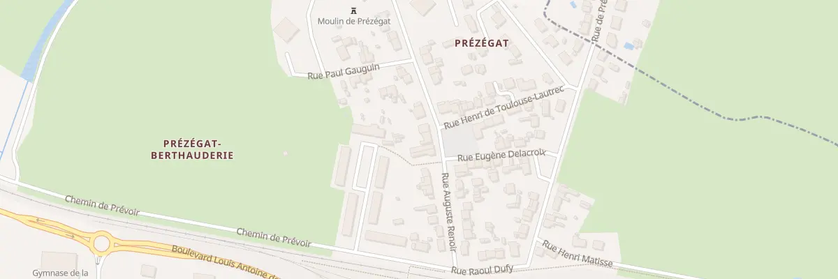 Plan du 23 Rue Auguste Renoir à Saint-Nazaire