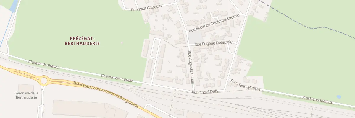 Plan du 11 Rue Auguste Renoir à Saint-Nazaire