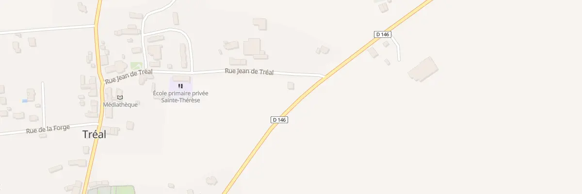 Plan du 5298 Rue Jean de Treal à Tréal