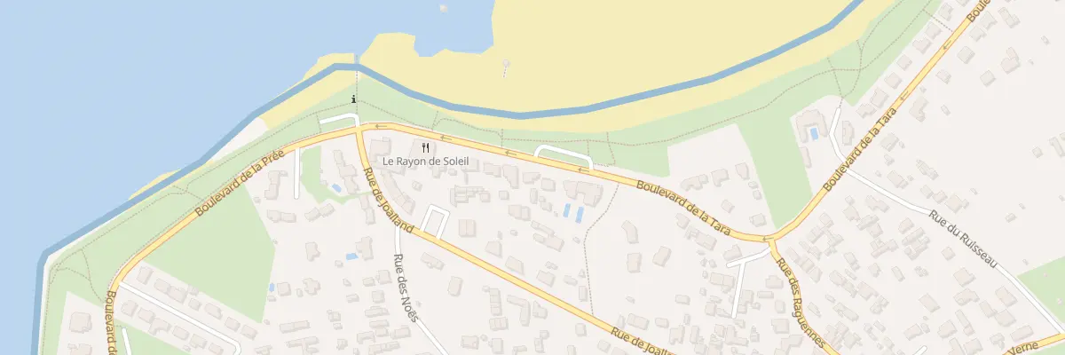 Plan du 211 Bd de la Tara à La Plaine-sur-Mer