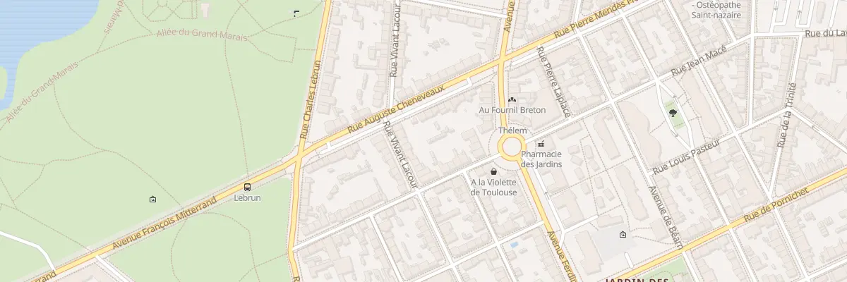 Plan du 58 Rue Vivant Lacour à Saint-Nazaire