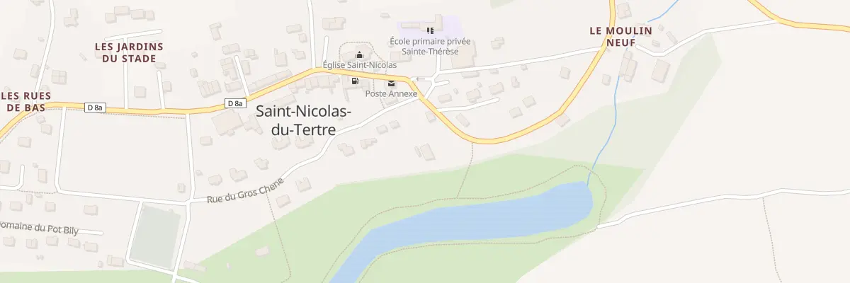 Plan du 2 Rue du Moulin à Saint-Nicolas-du-Tertre