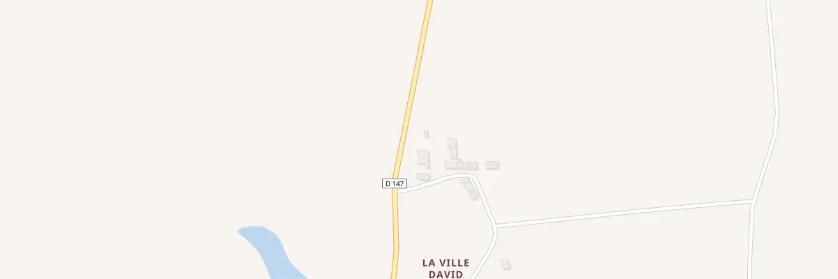 Plan du 1 La Ville David à Tréal