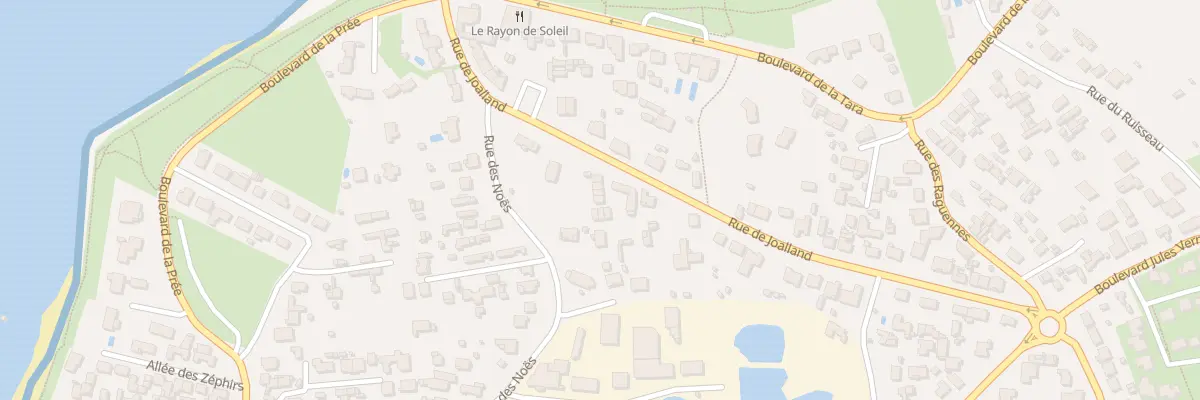 Plan du 83D Rue de Joalland à La Plaine-sur-Mer