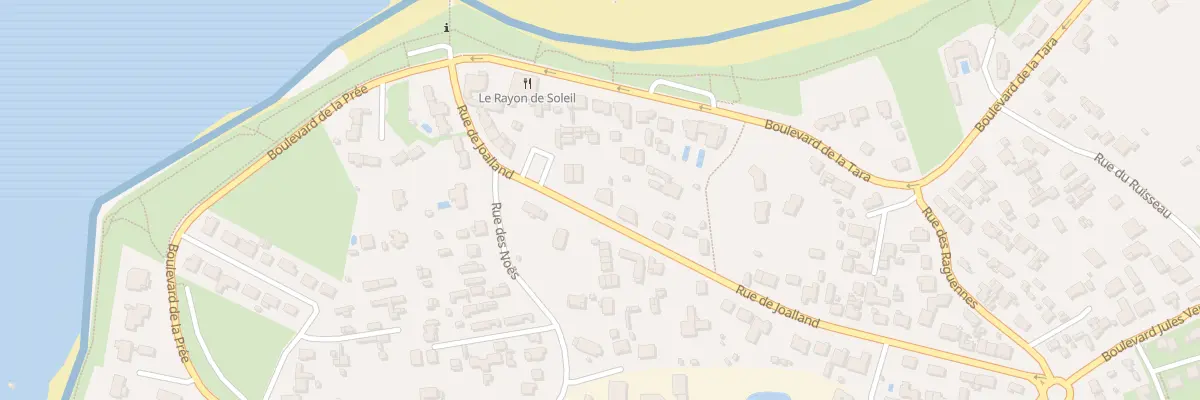 Plan du 74 Rue de Joalland à La Plaine-sur-Mer