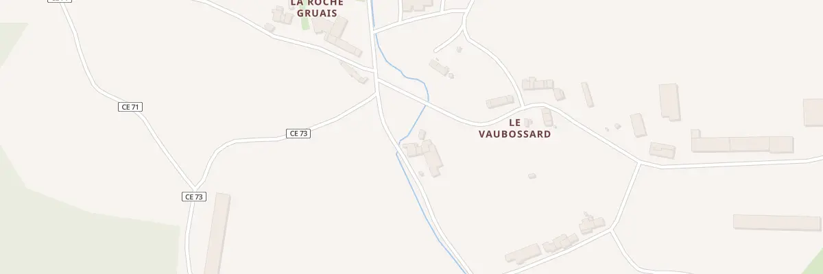 Plan du 5163 Le Vaubossard à Concoret