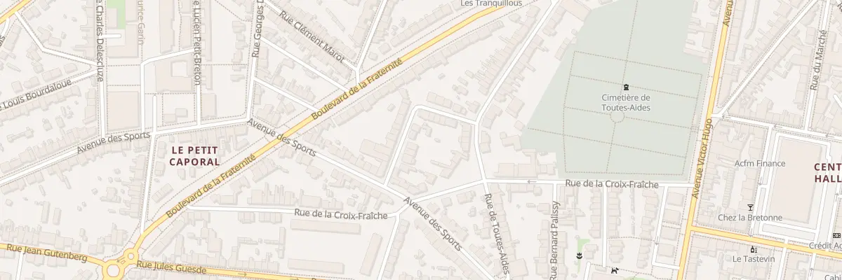 Plan du 17 Rue de la Ville aux Fèves à Saint-Nazaire