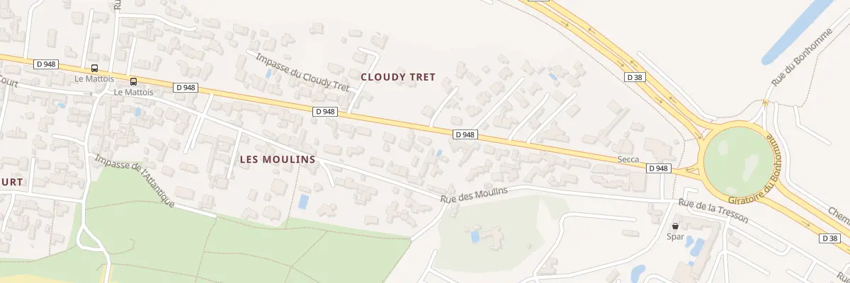 Plan du 90 Rue Nationale à La Guérinière