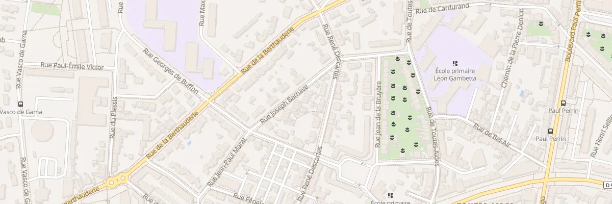 Plan du 20 Rue Joseph Barnave à Saint-Nazaire