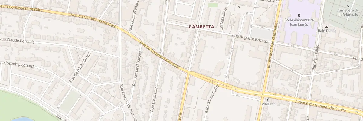 Plan du 36 Rue du Cdt Gustave Gate à Saint-Nazaire