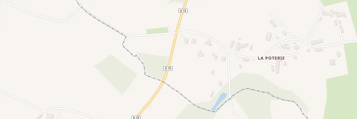 Plan du 2 La Poterie à Plélan-le-Petit